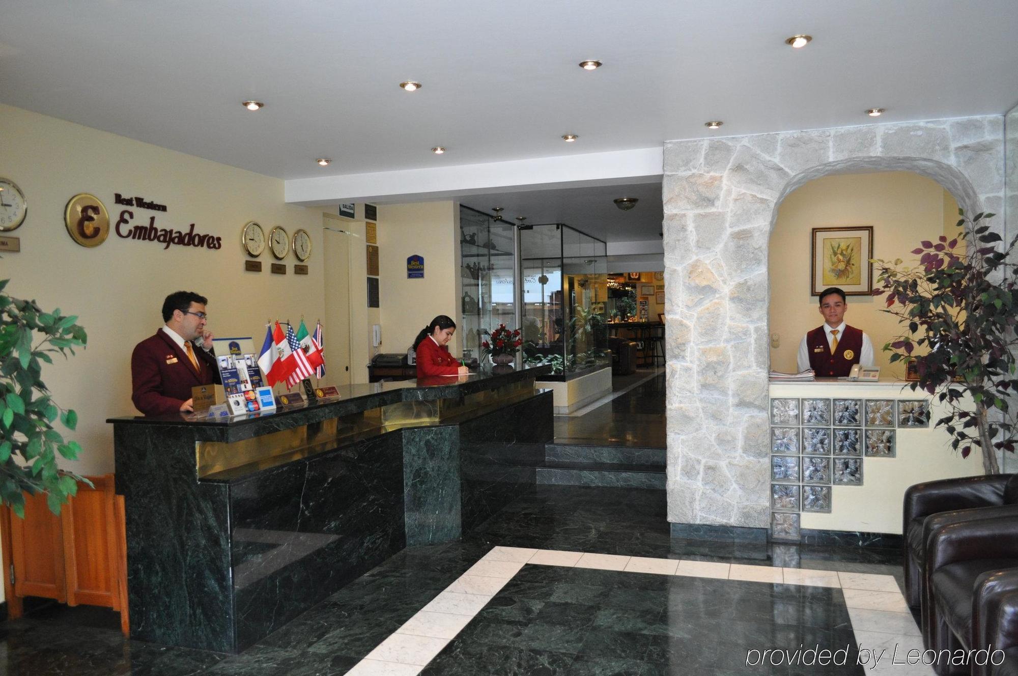 Embajadores Hotel Lima Interior foto